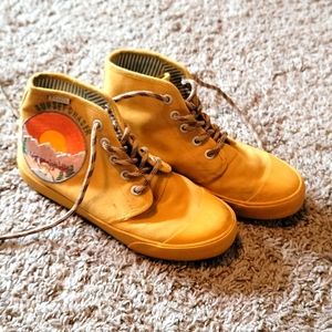Bangs Yellow Sneakers